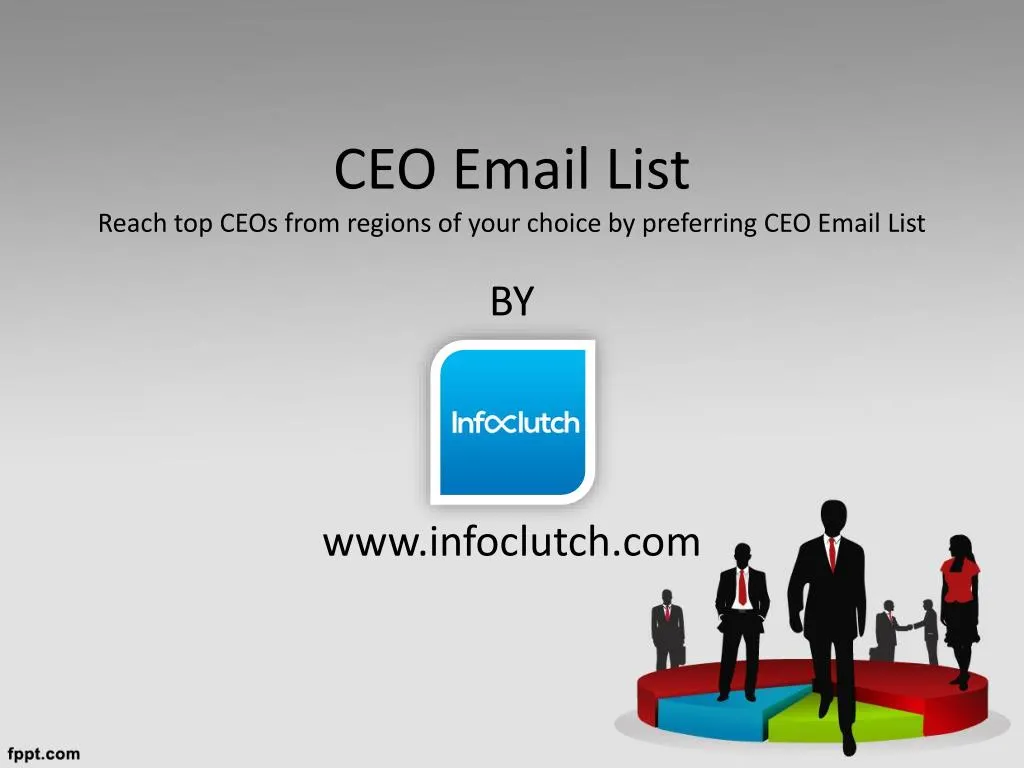 ceo email list reach top ceos from regions of your choice by preferring ceo email list