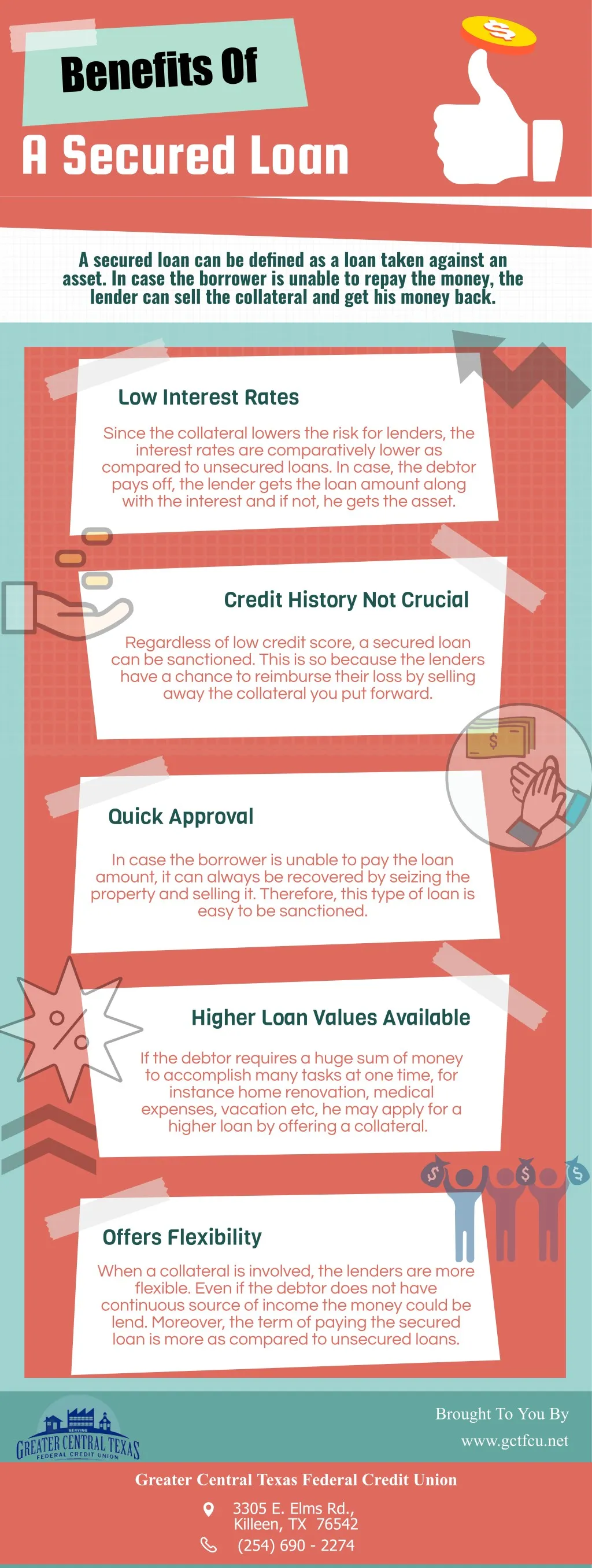 benefits of a secured loan