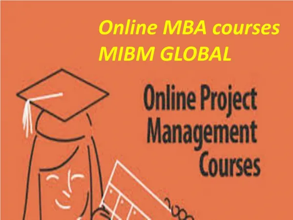 Online management Courses MIBM GLOBAL