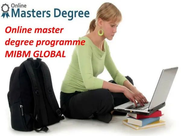 Online master degree programme or online certification courses