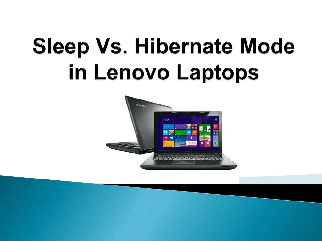 sleep vs hibernate mode in lenovo laptops