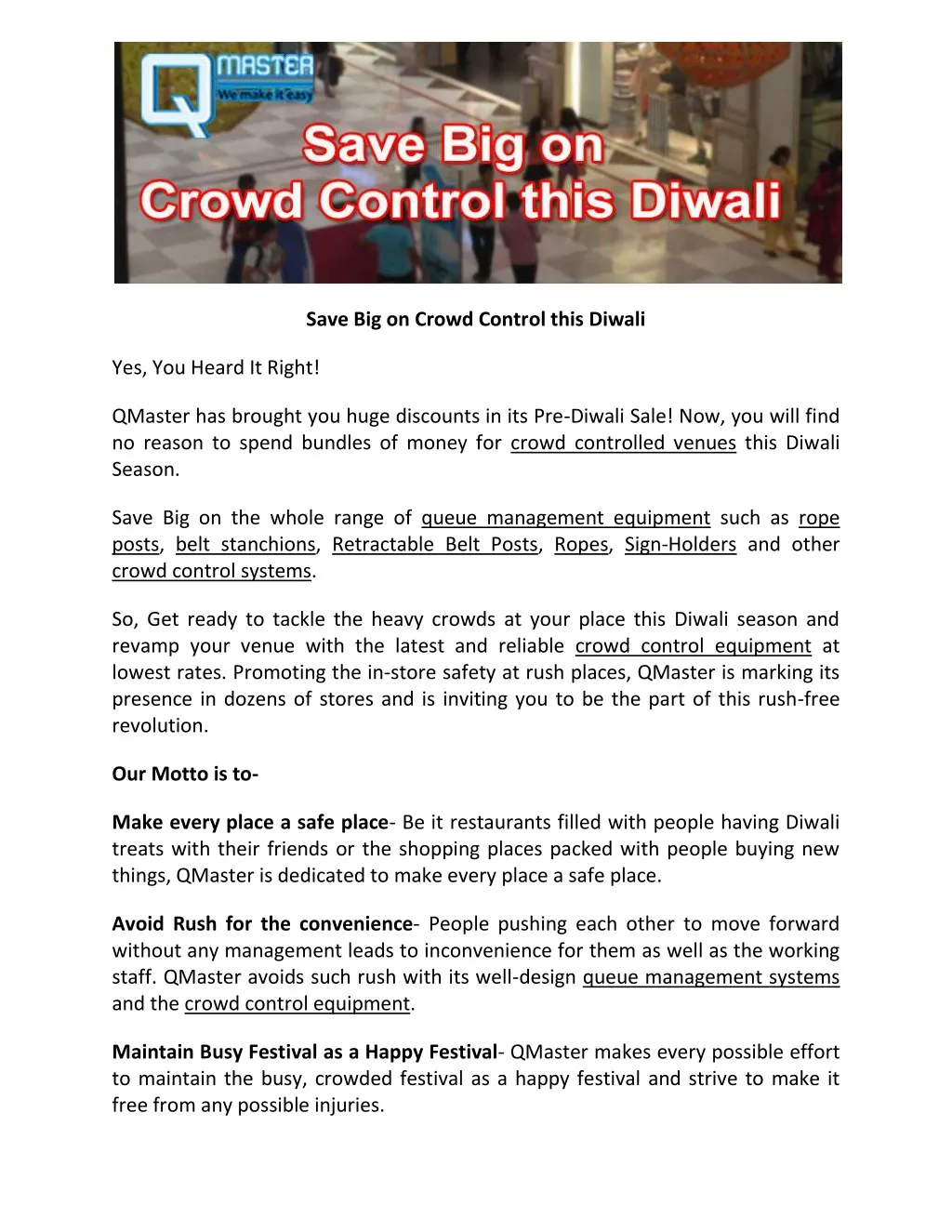 save big on crowd control this diwali
