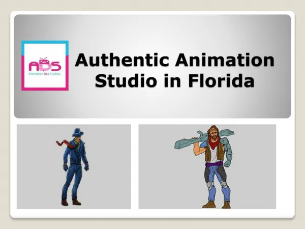 Ultimate Animation Studio in Florida