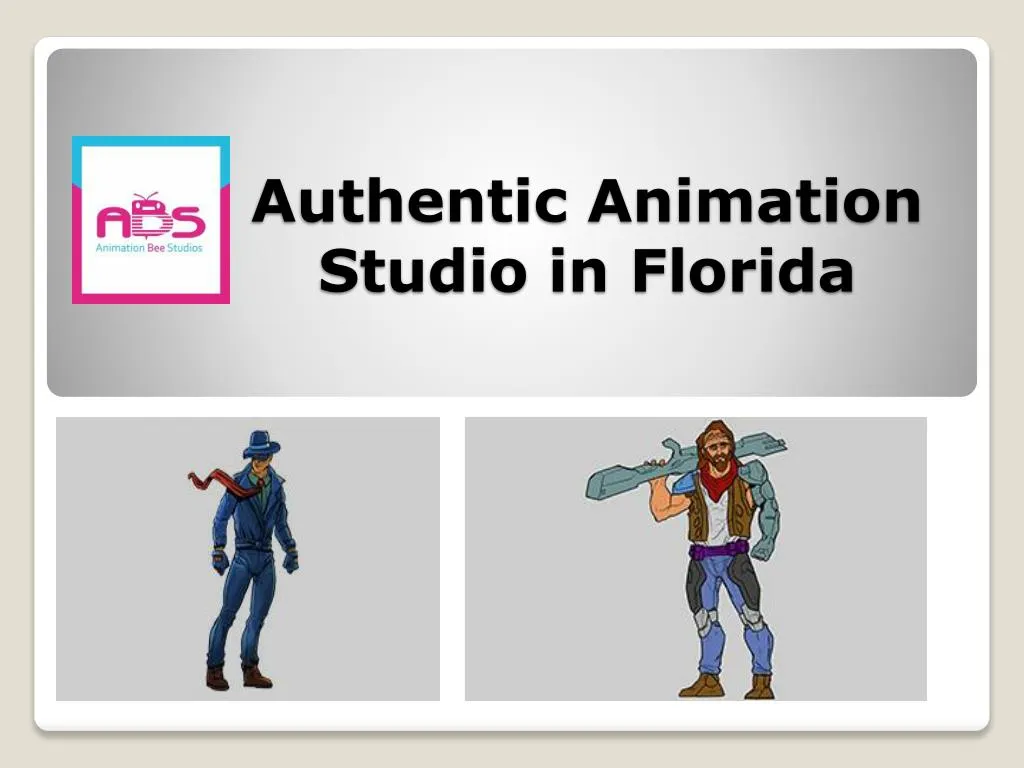 authentic animation studio in florida