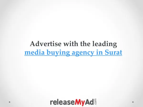 Media Buying Agency in Surat with lowest rates.