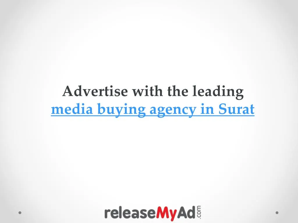 advertise with the leading media buying agency