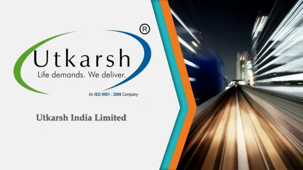 Utkarsh India Limited