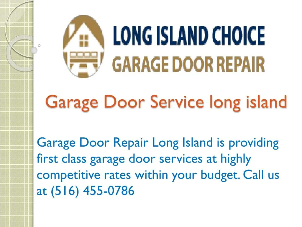 garage door service long island