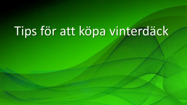 tips f r att k pa vinterd ck