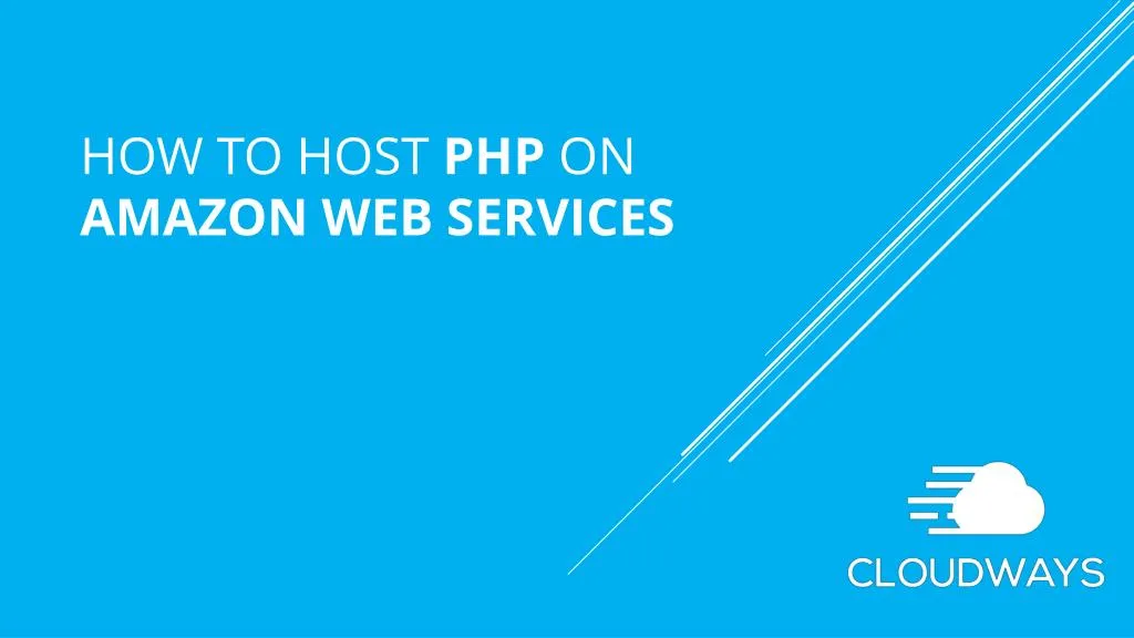 how to host php on amazon web services