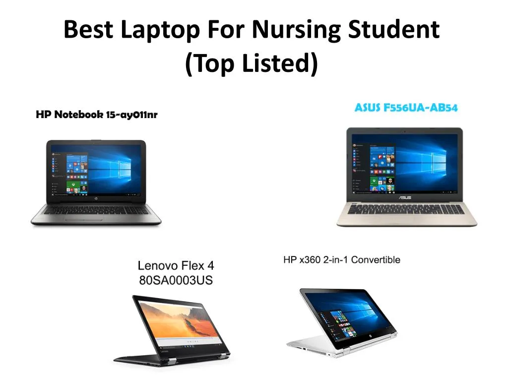best laptop for nursing student top listed