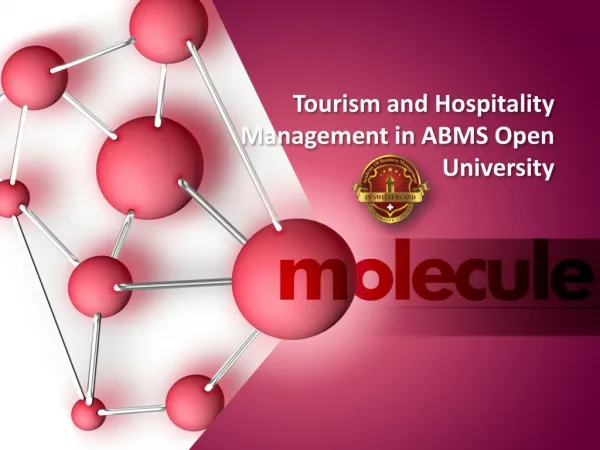Tourism and Hospitality Management in ABMS Open University