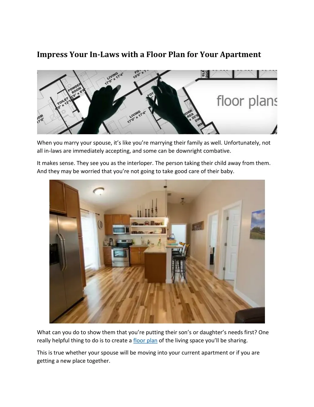 impress your in laws with a floor plan for your