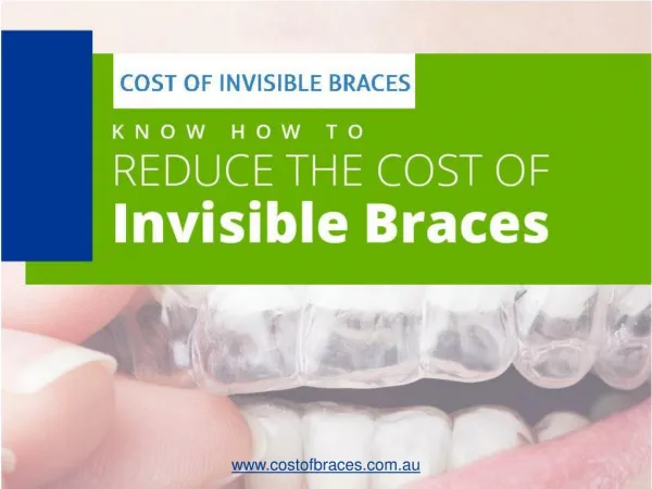 Tips to Get Affordable Invisible Braces in Australia