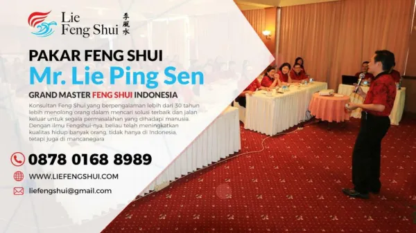 WA 0878-0168-8989 - Pakar Feng Shui Jakarta - Lie Feng Shui