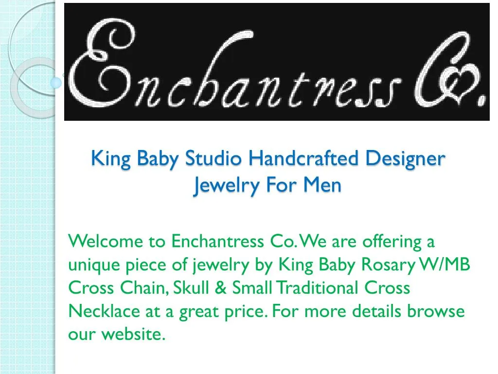 king baby studio handcrafted designer jewelry for men