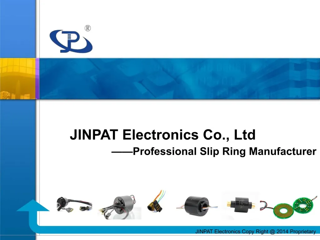 jinpat electronics co ltd professional slip ring