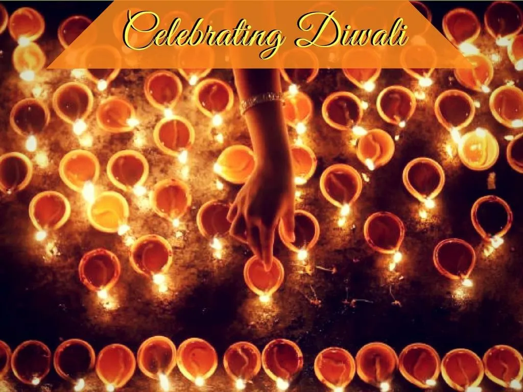 celebrating diwali