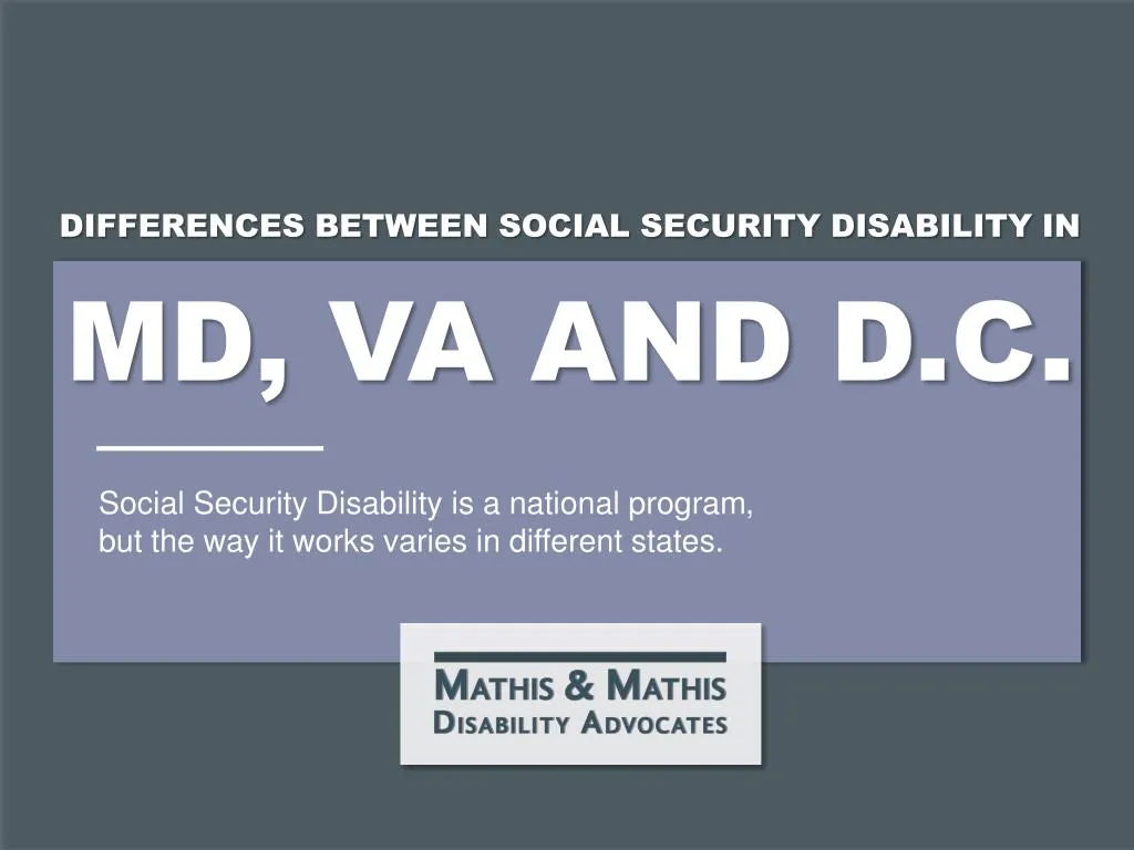 differences between social security disability in