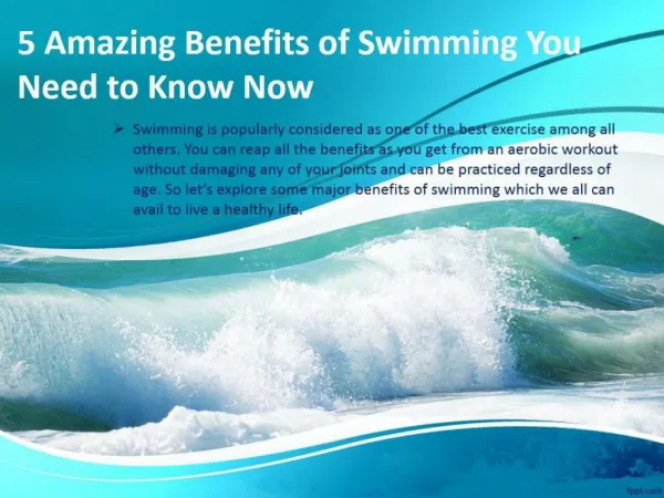5 Amazing Benefits of Swimming You Need to Know Now