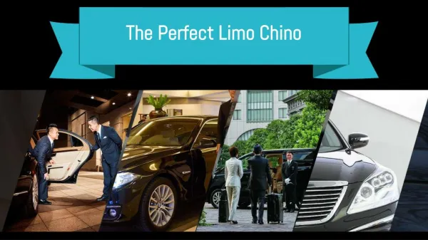 Chino Limo Service - Huge Fleet - Incredible Prices?