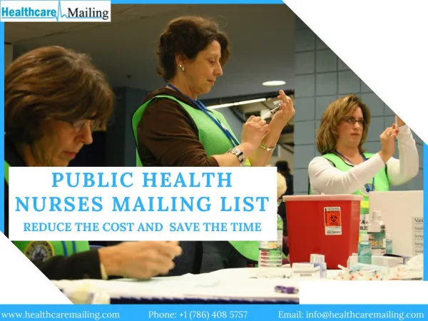 Public Health Nurses Email Lists