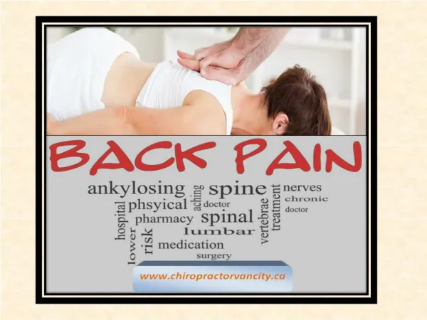 Risk and benefits of chiropractic treatment for back pain