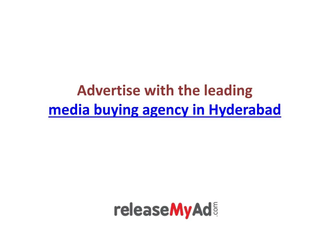 advertise with the leading media buying agency