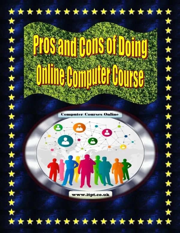 Pros and Cons of Doing Online Computer Course