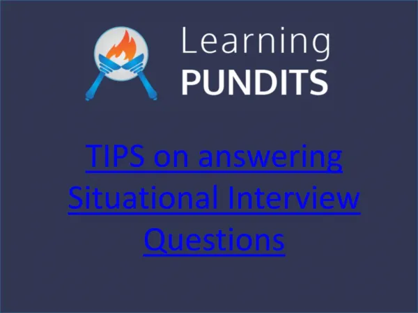 Tips For Cracking Situational Interview Questions