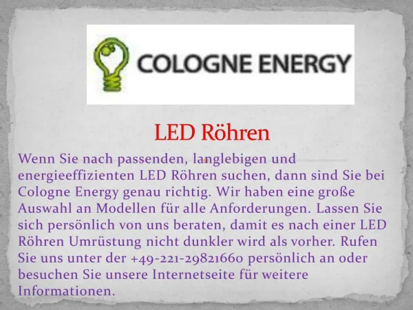 led r hren
