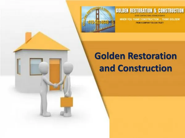 Best Restoration and Construction Comapny in Novato, CA