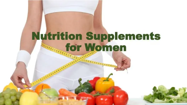 Know About Nutritions for Women's Health