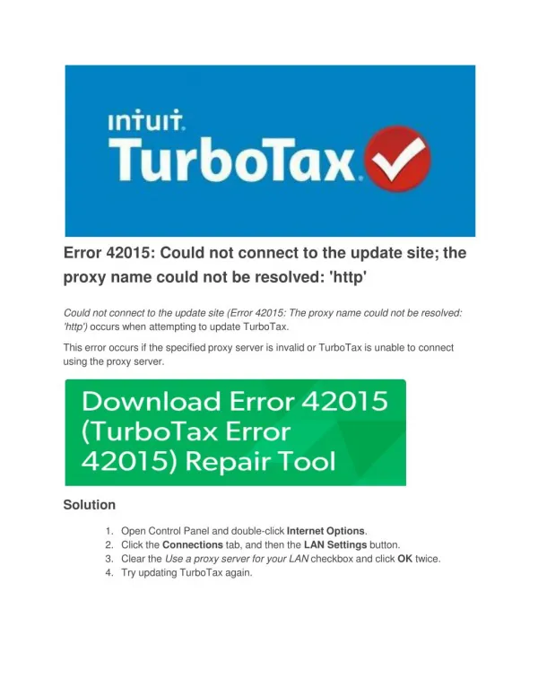Turbotax Error Support Number 1855-924-9508 | Intuit Turbotax Support