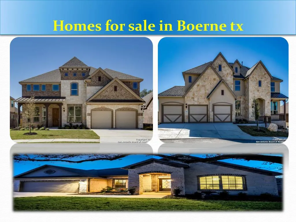 homes for sale in boerne tx