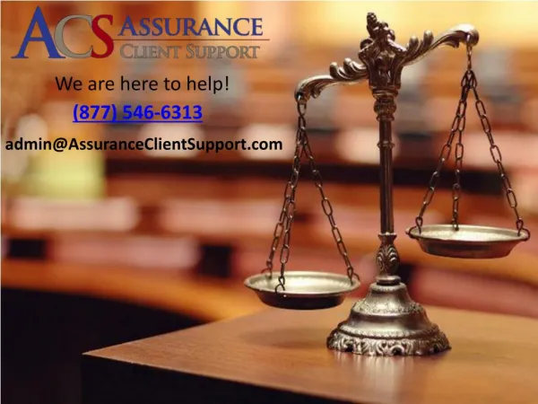 Assurance Client Support