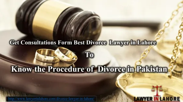 Top Divorce Lawyer in Lahore Pakistan