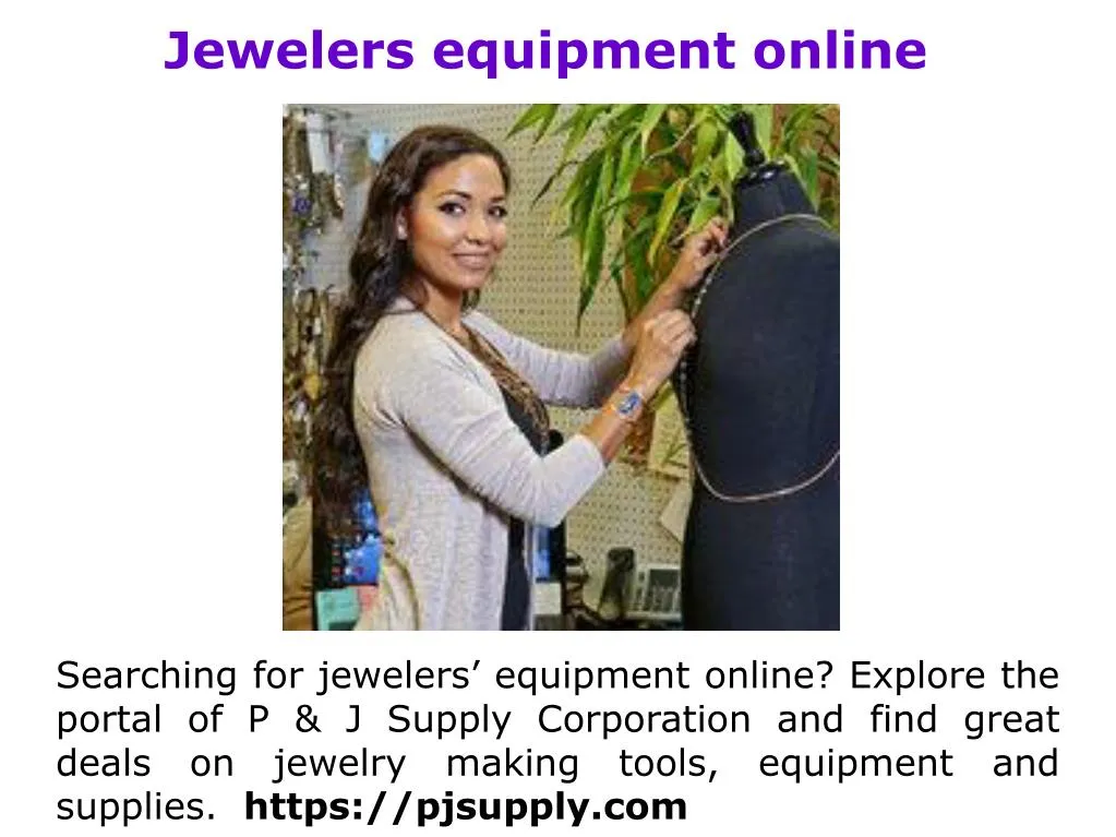 jewelers equipment online