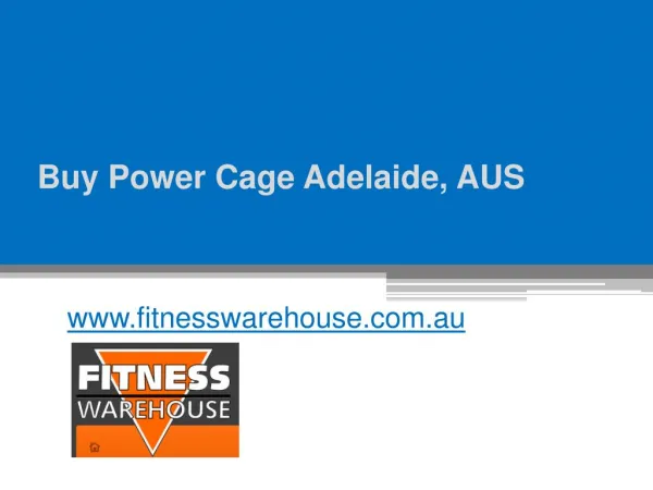 Buy Power Cage Adelaide, AUS - www.fitnesswarehouse.com.au