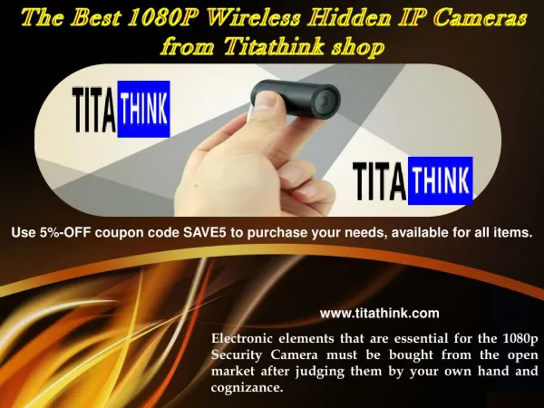 The Best 1080P Wireless Hidden IP Cameras from Titathink shop