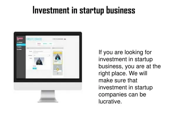 Find investment online