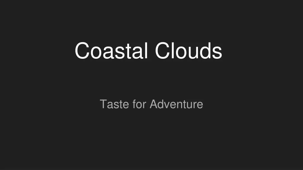 c oastal clouds