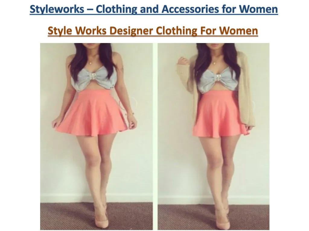 style works designer clothing for women