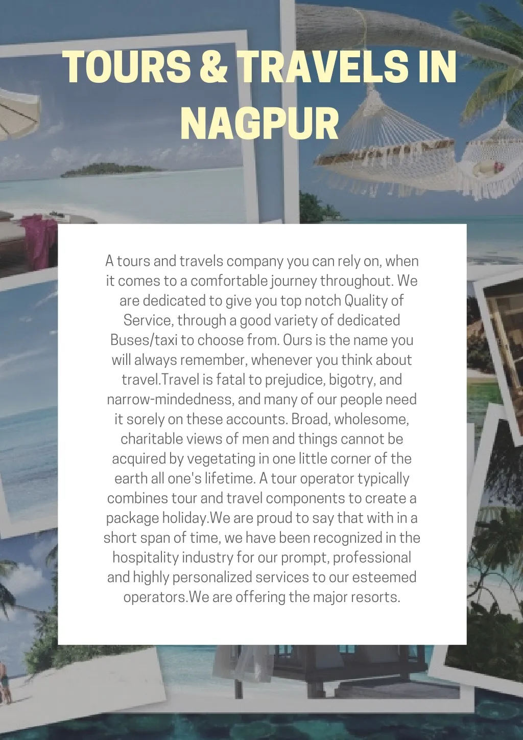 tours travels in nagpur