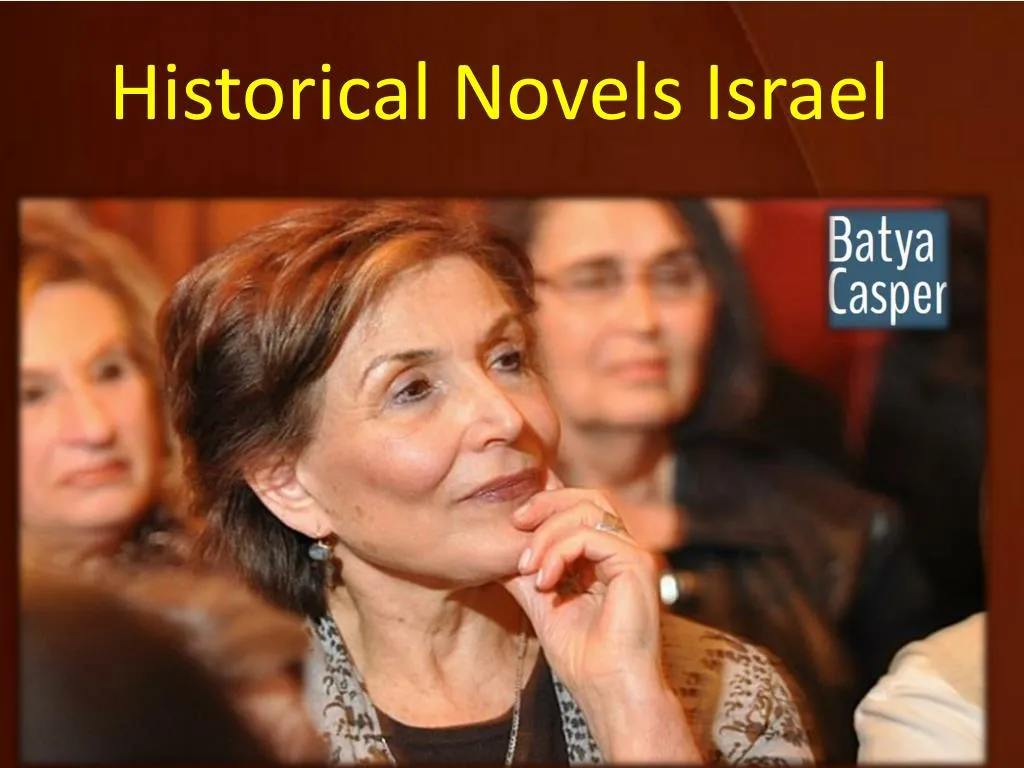 historical novels israel