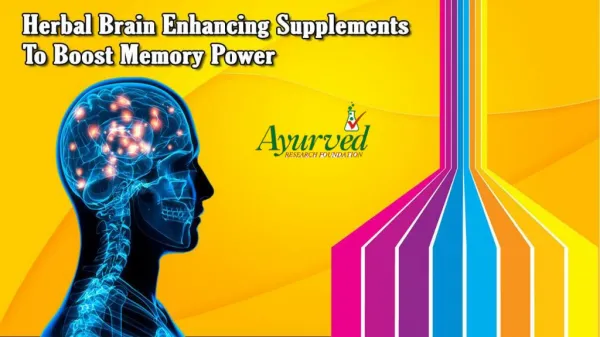 Herbal Brain Enhancing Supplements to Boost Memory Power