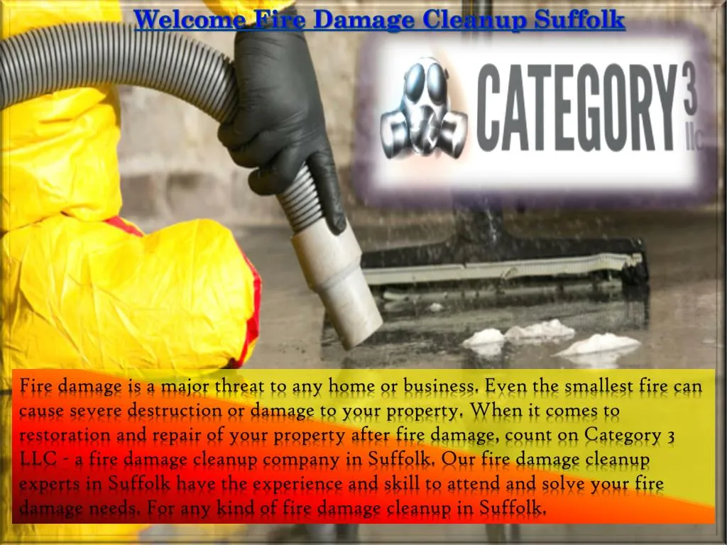 welcome fire damage cleanup suffolk