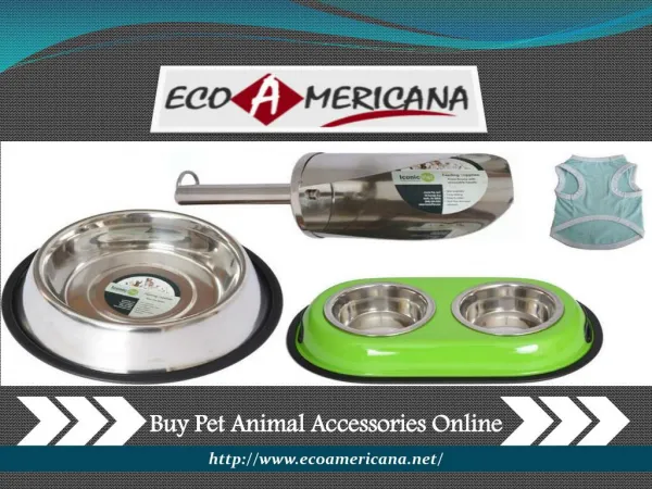 Ecoamericana - Buy pet animal accessories online