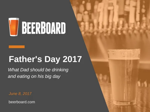 BeerBoard - Fathers Day