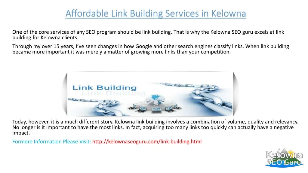 affordable link building services in kelowna